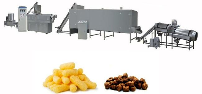 Popular Puff Corn Snack Extruder Making Machine