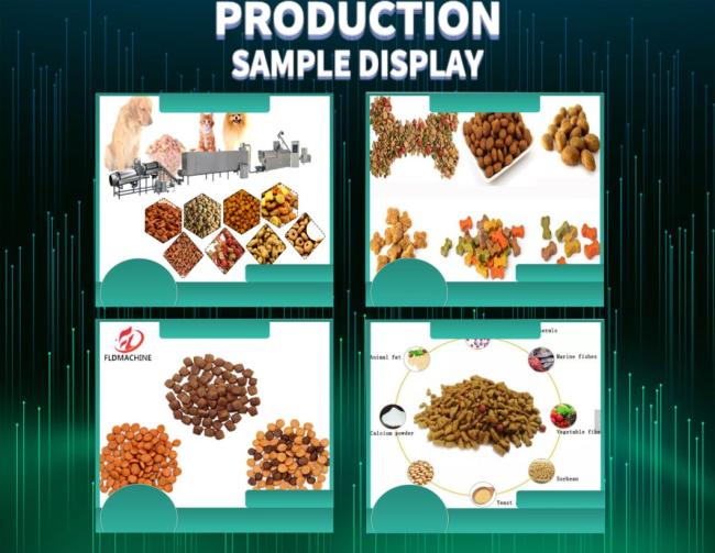 Big Capacity Full Production Line Dry Dog Food Pellet Making Machine