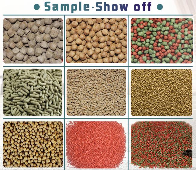 Floating Fish Feed Pellet Machine Automatic Floating Fish Feed Pellet Making Machine Fish Rabbit Turkeyfeed Feed Pellet Machine