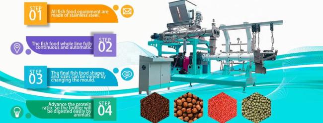 Fully Automatic Drying Floating Fish Feed Machine Fish Feed Extrude Machine Fish Food Pellets Equipment
