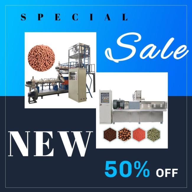 Fish Feed Pellet Machine Price Fish Food Extruder Production Line