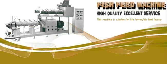 Extruder for Fish Feed Extruder for Fish Feed Twin Screw Extruder for Floating Fish Feed Pellet Machine