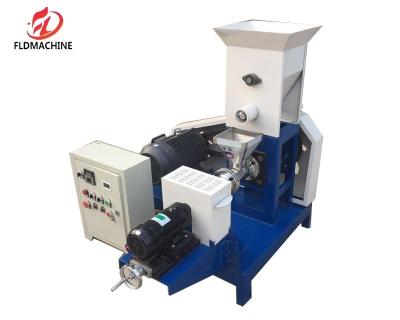 China 380V Voltage Fish Feed Making Pet Food Pellet Mill Extruder Machine Online for sale