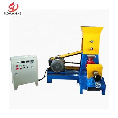China Aquatic Fish Food Production Feed Extruder Line for sale