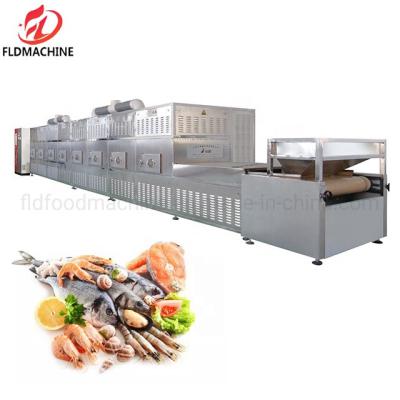 China WB Model Stainless Steel Microwave Tunnel Dryer for Food Drying Althea and Cardamom for sale