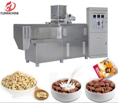 China Stainless Steel Breakfast Cereals Making Machine for Corn Flakes Production Line for sale
