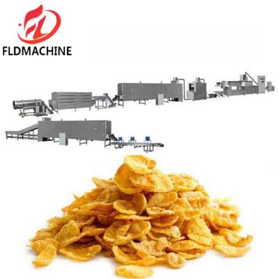 China Stainless Steel Breakfast Cereals Corn Flake Making Machine/Corn Flakes Making Machine Production Line Price for sale