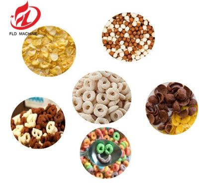 China 120-150kg/H Corn Flakes Production Line Price Cornflakes Machine Corn Flakes Cereal for sale