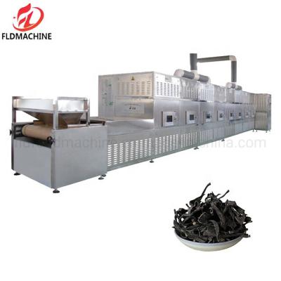 China Customized Capacity Continuous Microwave Dryer for Rosebud Processing Line Plant for sale