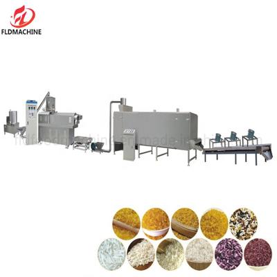 China Automatic Nutritional Fortified Rice Kernel Production Line with Biscuit Machine for sale