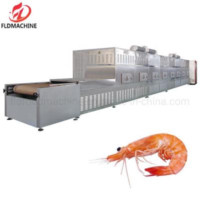 China Good Quality Continuous Microwave Drying Equipment for Seafood for sale