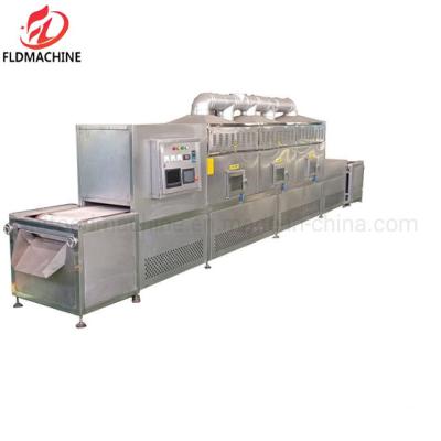 China Automatic Grade Red Chili Dryer Line with High Capacity and Microwave Power 2450 MHz for sale