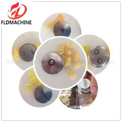 China 3D Snacks Macaroni Products Processing Line Electric Macaroni Pasta Single Screw Extruder for sale