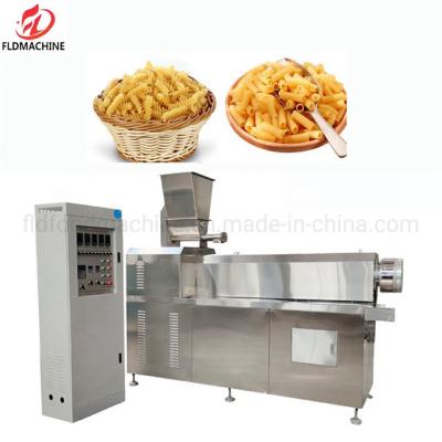 China 3D Snack Pellet Processing Line Customized Macaroni Extruder with Extrusion Technology for sale