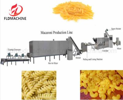 China 150kg/H Automatic Macaroni Spaghetti Maker Machine with Low Consumption 3.0*1.0*2.0 for sale