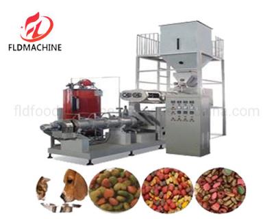 Dry Pet Dog Pig Fish Poultry Food Pellet Making Processing Machines