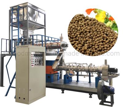 China Wet Floating Fish Feed Pellet Machine for Small Pet Pellet Food Applicable Materials for sale