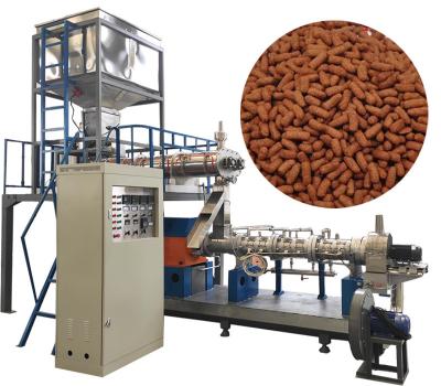 China SLG 90 Model NO. Fish Feed Pellet Making Machine Feed Extruder Machine Floating Fish 2mm for sale