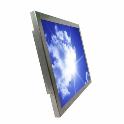 China 15 inch1500nits outdoor all weatherproof stainless steel full IP66/IP67 HDMI  touchscreen LCD monitor displays for sale