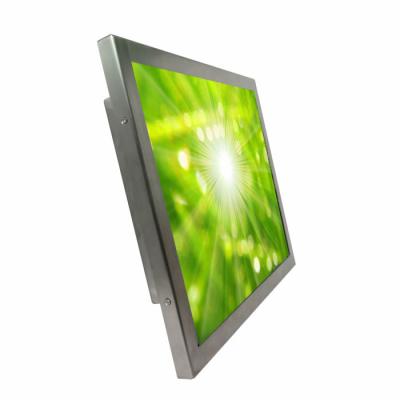 China Aluminum Alloy Full Sunlight Readable Monitor Energy Efficient For Outdoor Kiosk for sale