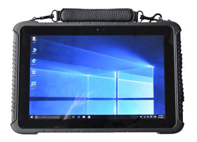 China 8000mAh BT4.0 Rugged Tablet Pc Intel Z8350 Windows 10 Pro GPS NFC PCAP for sale