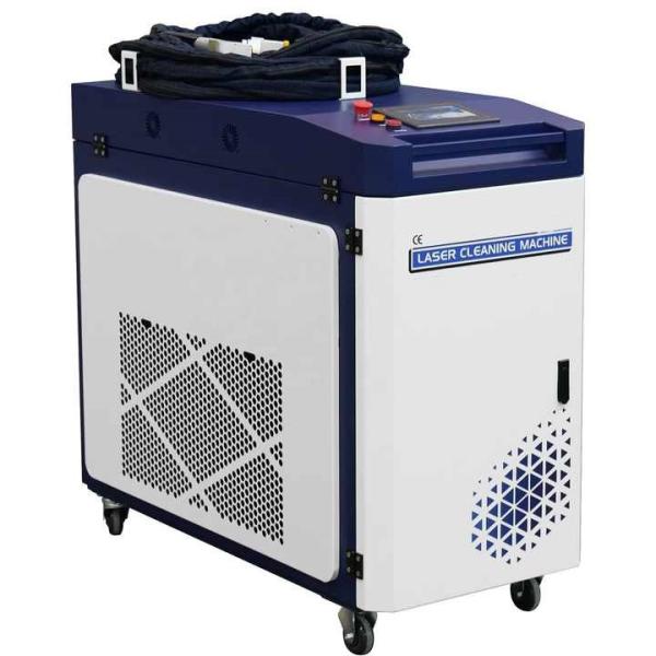 Quality Portable Laser Cleaning Machine 1000W 1500W 3000W JPT Fiber Pulse Oil Paint for sale