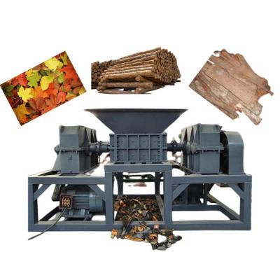 China 20m/min Heavy Duty Wood Shredder Double Shaft Corrugated Shredder Machine for sale