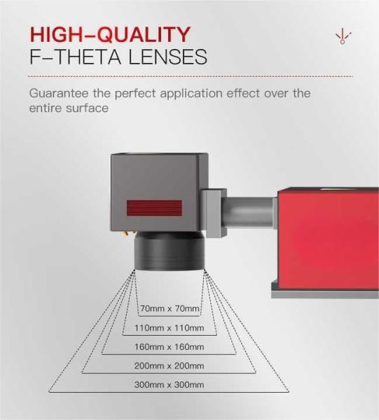 Quality UV Fiber Laser Marking Machine , Desktop Portable Laser Marking Machine For for sale