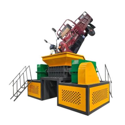 China Safety Industrial Waste Shredder Machine For Glass Wood Paper Plastic Iron Aluminium for sale