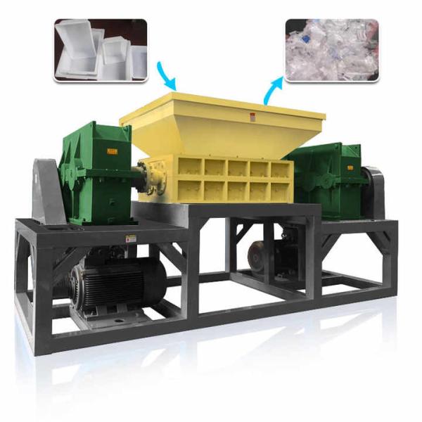 Quality PET Plastic Shredder Machine For Grinder Woven Bag Polypropylene Fiber for sale
