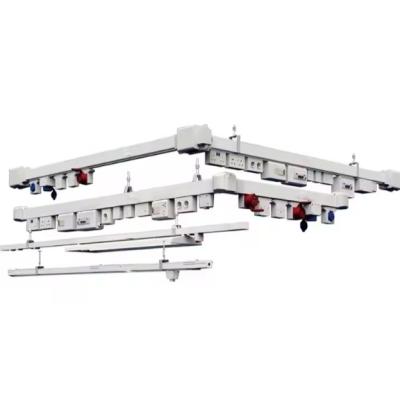 China 100W-500W Lighting Bus Duct Surface Mounted IP54 Busbar Lighting System for sale