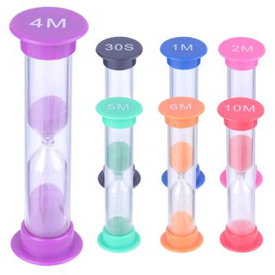 China 30 Second 1 2 3 Minute Hourglass Sand Timer Clock Custom Color for sale