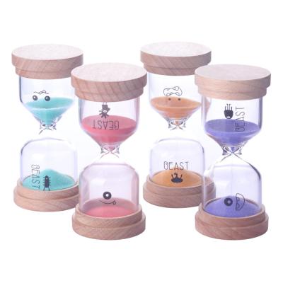 中国 注文の砂のティー タイマーの砂時計、装飾的なシンプルな砂時計 販売のため