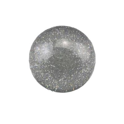 中国 きらめきの粉のゆとりの水晶が付いている多彩なアクリルの球は76mmの球のアクリルの装飾的な樹脂の球をカスタマイズした 販売のため