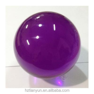 China Bola colorida translúcida D15mm - bola de acrílico clara grande de la resina de D200mm en venta