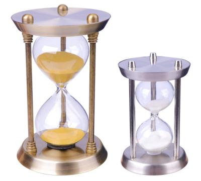 China Reloj de tiempo de la arena del reloj de arena del vintage de Skyringe muestra libre del contador de tiempo del reloj de arena de 1 hora en venta