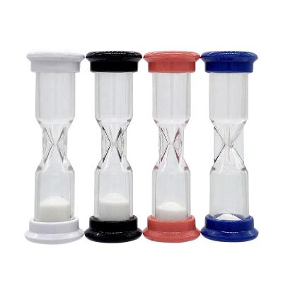 China 30 Second One Minute Hourglass Timer , Plastic Board Game Timer for sale