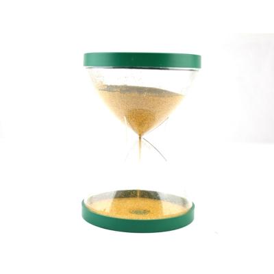 China Reloj de arena de plástico no roto Temporizador de reloj de arena de arena DIY de 5 minutos en venta