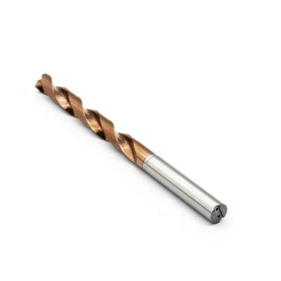China Steel Drills Solid Tungsten Carbide Drills 2 Flutes 6mm With Coolant for sale