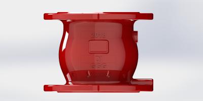 Chine Type rouge/bleu de bec clapet anti-retour avec l'anti prévention de coup de bélier et de refoulement fonctionnent à vendre