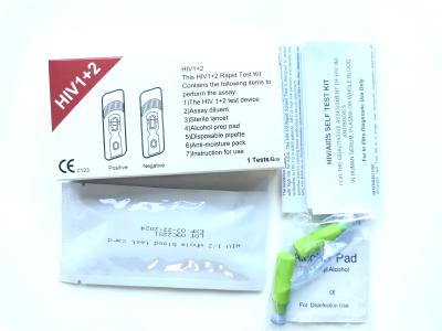 China Home 25 Pcs Hiv Rapid Test Kits For Infectious Disease Treatment for sale
