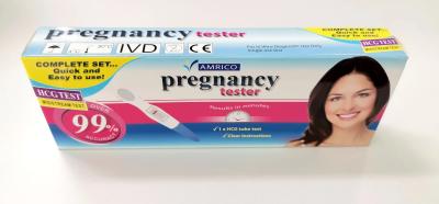 China Early Detection Instant Midstream Hcg Pregnancy Test One Step Urine for sale