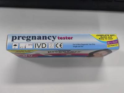 China Early Detection Instant Midstream Hcg Pregnancy Test One Step Urine Quick Detection for sale