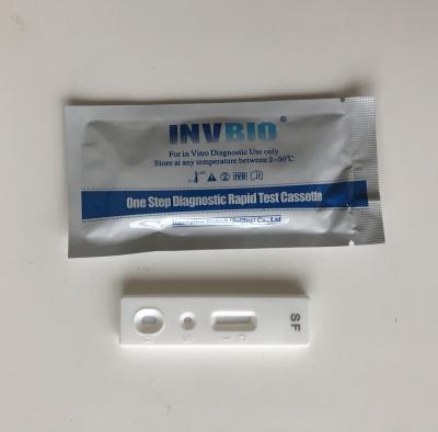 China Low Ferritin Normal Iron S Ferritin Lab Rapid Test Cassette CE Approved for sale