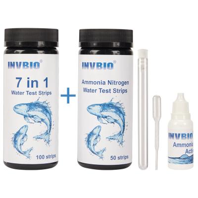 China Fast Respond 7 In 1 Water Quality Test Strip In Aquarium for sale