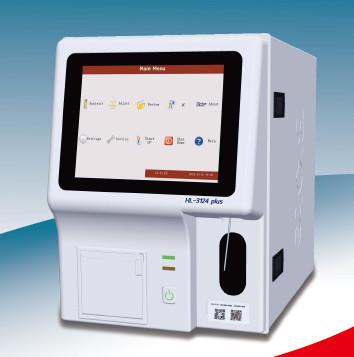 China TFT LCD Display WBC Fully Auto Hematology Analyzer Three Part for sale