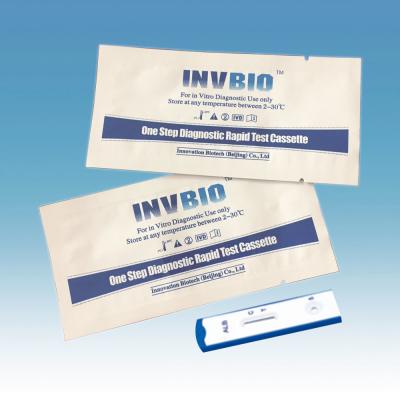 Chine Or simple de MAU Microalbumin Test Kit Colloidal d'urine d'INVBIO à vendre