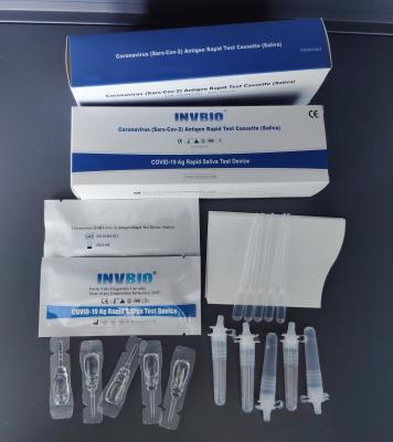 China Home Use Covid 19 Antigen Rapid Detection Kit Rtk Ag Saliva for sale