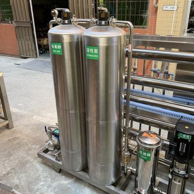 China Purificação de água clara UV do equipamento do tratamento do RO do sistema de água potável da osmose reversa à venda