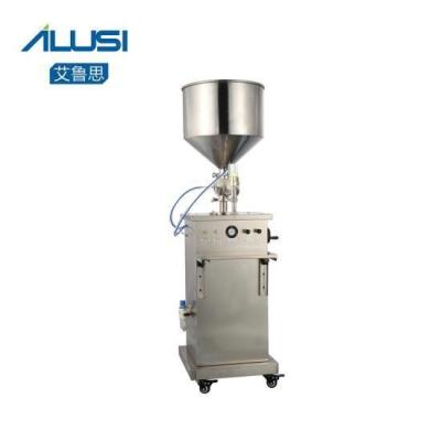 China Pneumatic Hand Sanitizer Liquid Filling Machine With 30L Hopper for sale